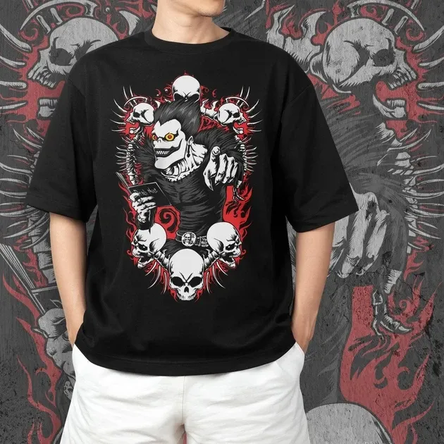 Футболка чоловіча з  принтом Тетрадь смерти Рюк 2 Розмір 48 Anime0134 Дніпро - фото 4