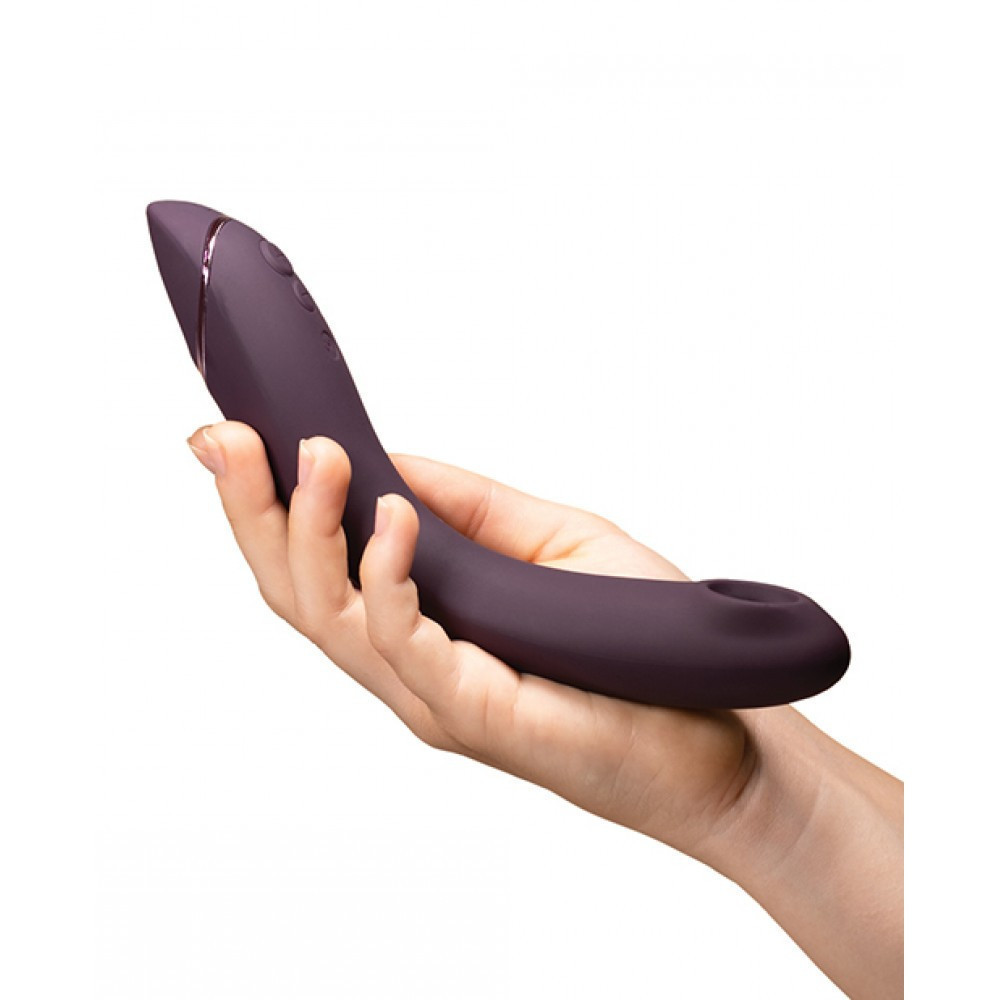 Вибратор для точки G c вакуумной стимуляцией Womanizer OG Aubergine Sex Aura Киев - изображение 9