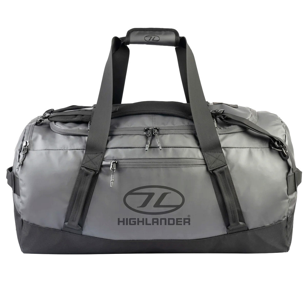Сумка дорожная водозащитная Highlander Hauler Duffel 90L Dark Grey (DB134-DGY) Киев - изображение 1