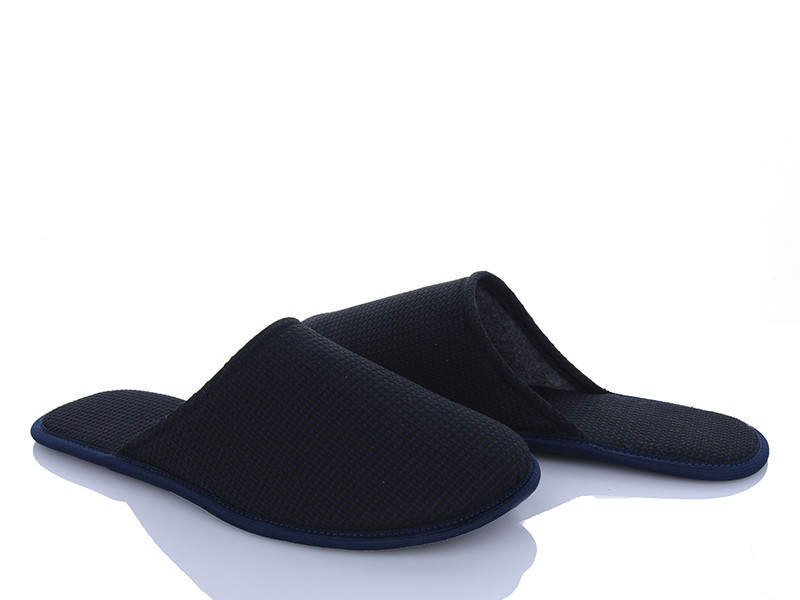 Хатні капці чоловічі сині закритий носок Одеса - фото 2