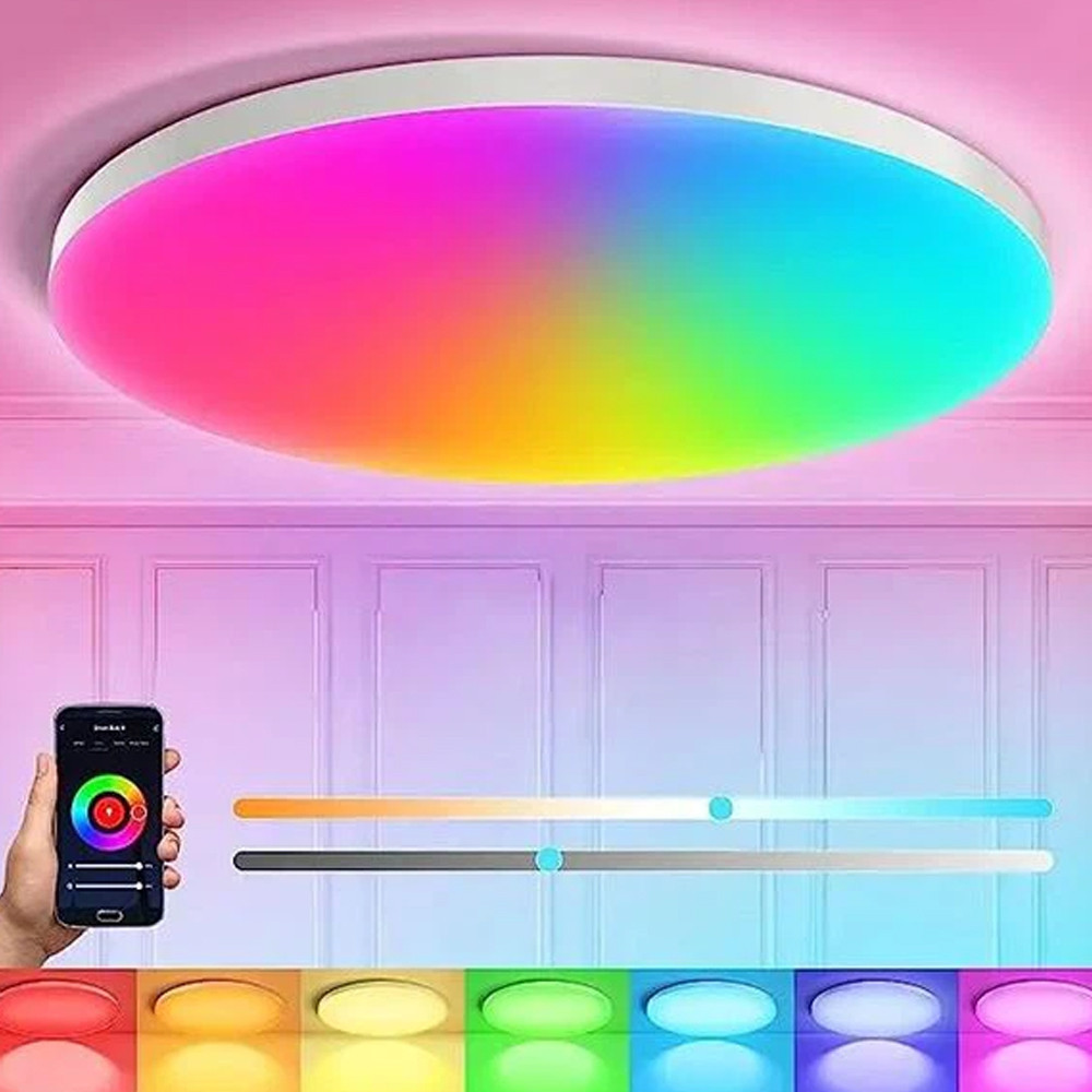 Светильник потолочный 24Вт,30см,с Bluetooth колонкой,RGB,Ceiling La,Smart SBR Киев - изображение 1
