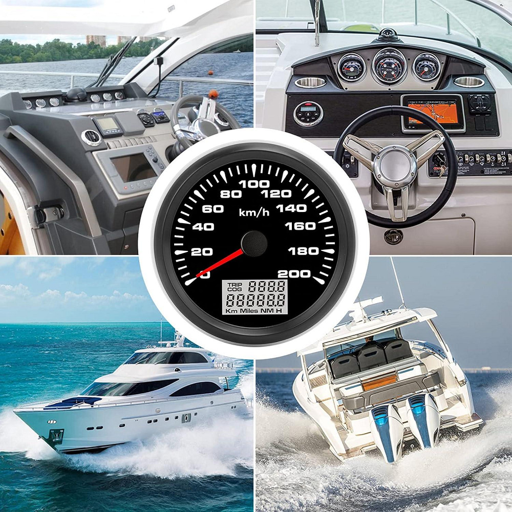 Водонепроникний цифровий спідометр HMG3-BN-200KL Луцк - изображение 4