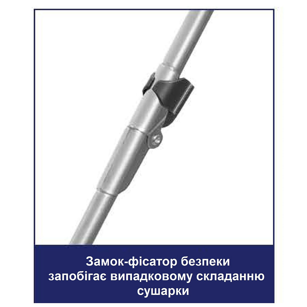 Сушарка для білизни підлогова Casa Si Pisa 20m Grey (CS92124C06) Киев - изображение 4