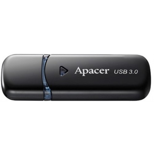 Флешка Apacer USB накопичувач 3.0 AH355 64Gb, колір чорний AP64GAH355B-1 Одеса - фото 1