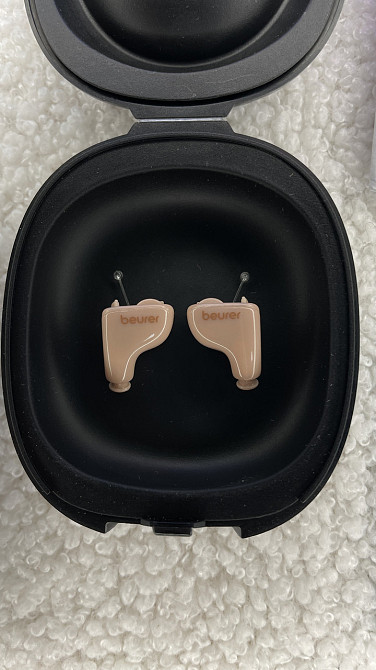 Слуховой усилитель звука, невидимый слуховой аппарат Beurer HA 60, набор из 2 шт. с регулировкой громкости Киев - изображение 4