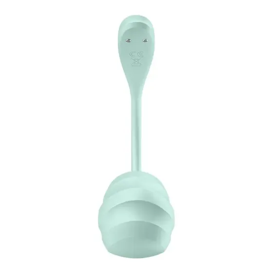 Віброяйце Satisfyer Smooth Petal Connect App Mint Львів