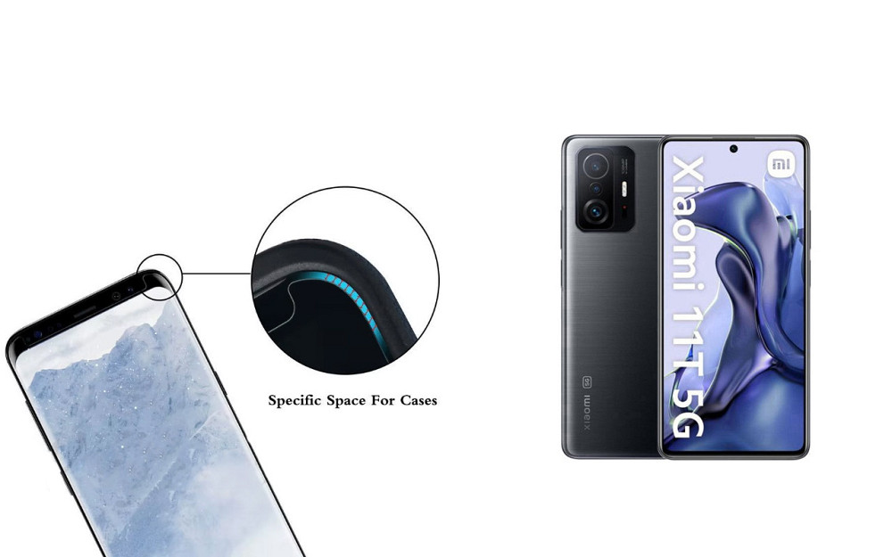 Защитное стекло HyperGlass Pro для Xiaomi 11T, Xiaomi 11T Pro – максимальная чувствительность и защита Киев - изображение 3