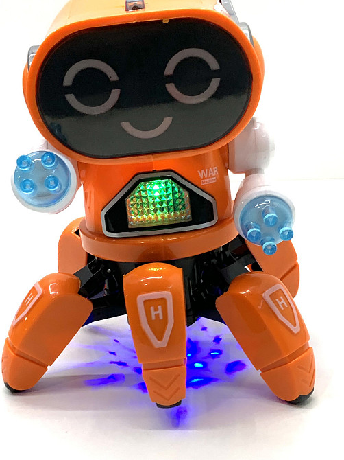 Робот на радіокеруванні TK Group Смартбот ходить танцює співає пісні укр мова Помаранчевий (41852) Чернігів - фото 6