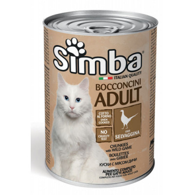 Консерви для котів Simba Cat Wet дичина 415 г (8009470009539) Вінниця - фото 1