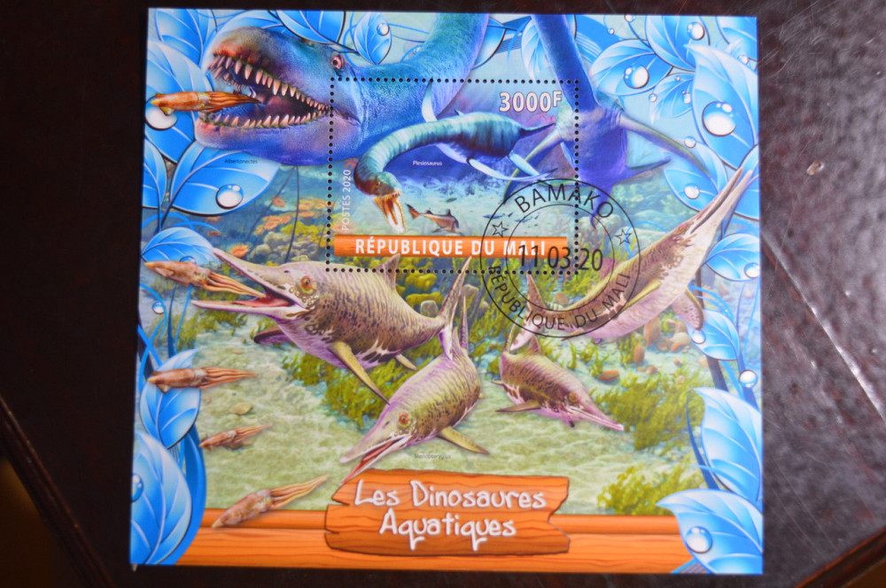 Малі. Марки. Фауна. Блок. 2020 рік (В-1) Полтава - фото 1