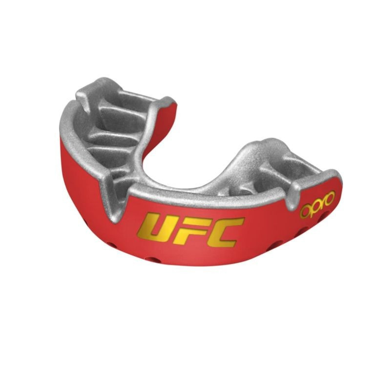 Капа OPRO Gold UFC доросла (вік 11+)  Red/Silver (art.102516002) Луцьк - фото 2
