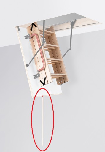 Стержень шест с крючком для открывания чердачных лестниц Оман  Oman всех типов Львов - изображение 3