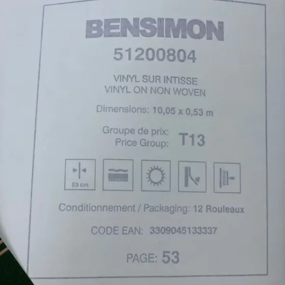 Шпалери Lutece Bensimon 51200804 Київ