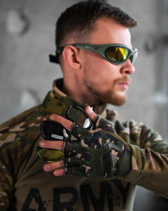 Тактические очки Daisy С5 oliva РТ6263 Одеса - фото 5