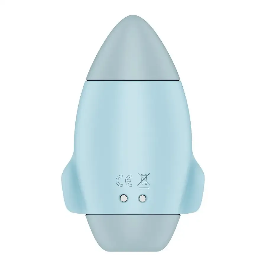 Вакуумний вібратор Satisfyer Mission Control Blue Львів - фото 5