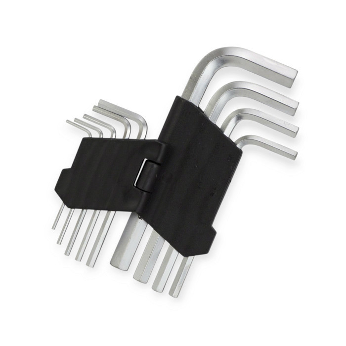 Набор ключей шестигранных коротких HEX 1,5-10 мм, 9 шт. Мукачево - изображение 1