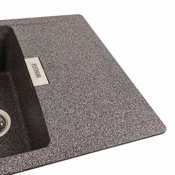 Гранитная мойка для кухни Platinum 6250 ZIRKONE матовый Микс Киев