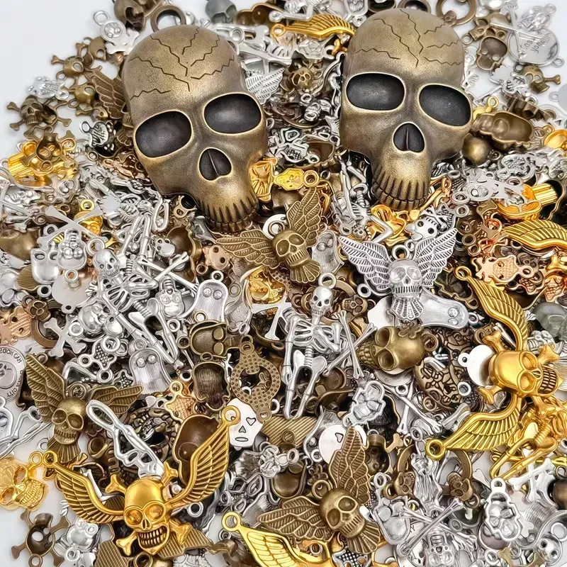 Набор золотых металлических подвесок для творчества Киев - изображение 5