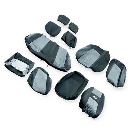 Чехлы салона chevrolet lacetti 2004-> седан раздельная «ткань» серые Мукачево