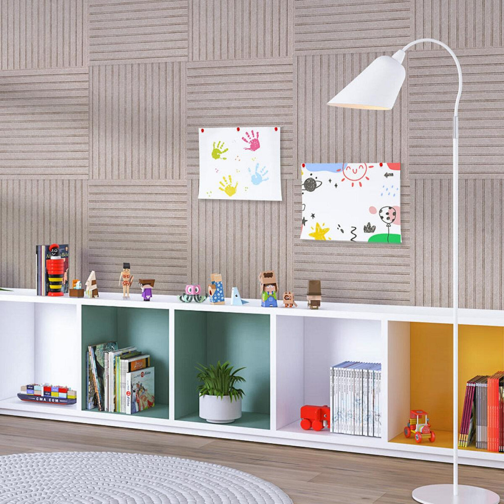 Звукоізоляційна панель 600х600х9мм Темно-бежева SW-00002707 Київ - фото 6