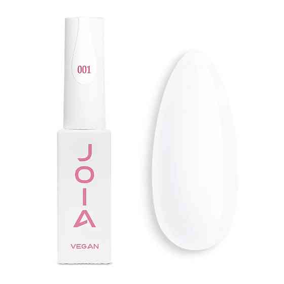 Гель-лак для нігтів білий 001 емаль JOIA vegan 6 мл Київ