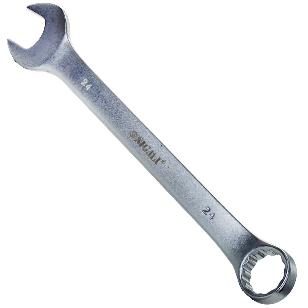 Ключ ріжково-накидний 24 мм CrV satine SIGMA (6021241) Київ - фото 6