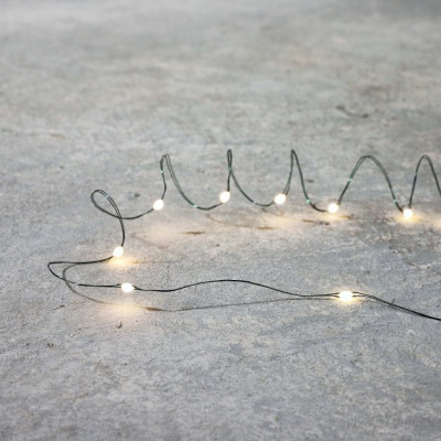 Гірлянда Luca Lighting Струна зелена, 13 м теплий білий (8718861853124) Вінниця - фото 1