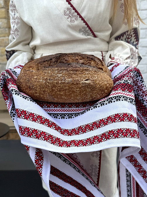 Ecotton Ранер-рушник Ecotton Етно 35x150 см в українському етно-стилі білий Коломия - фото 2