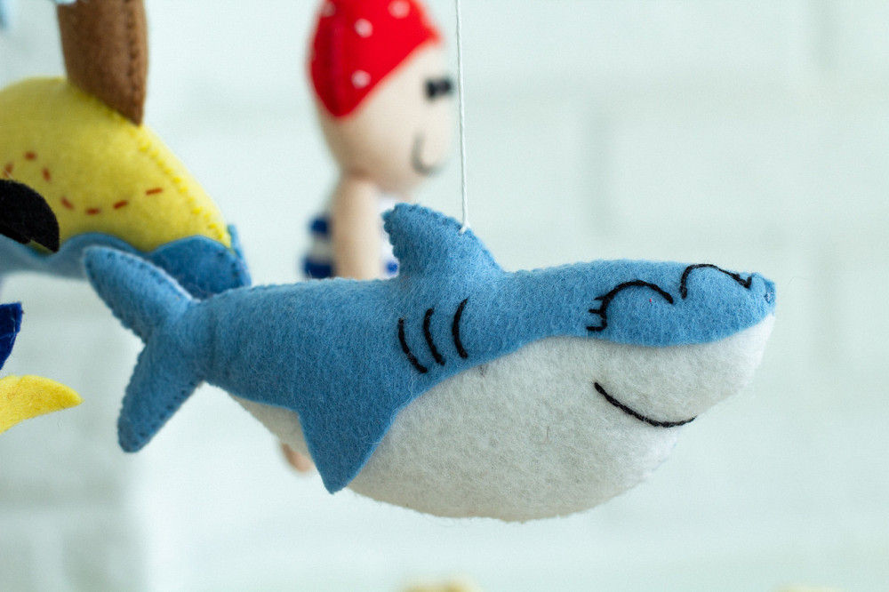 Мобіль на ліжечко WoollyFox «Пірат» Київ - фото 2