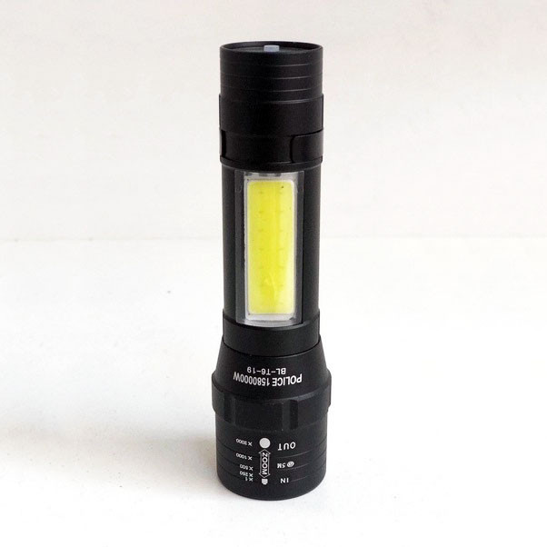 Тактичний ручний ліхтар для зсу Police, Потужний ліхтар із можливістю зарядки суперяскравий RK-31 Львів - фото 6