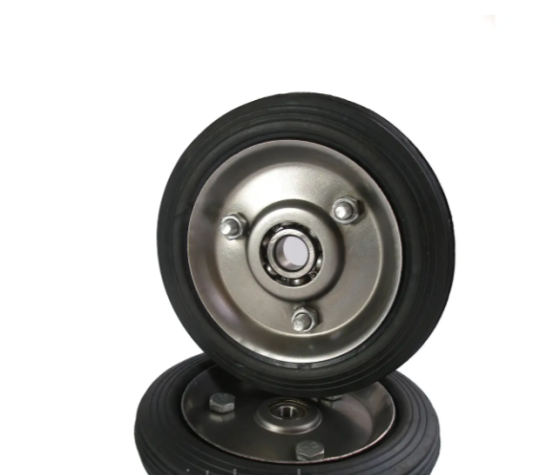 Колесо лита гума для візка діаметр 160 мм внутрішній діаметр 17 мм Харків