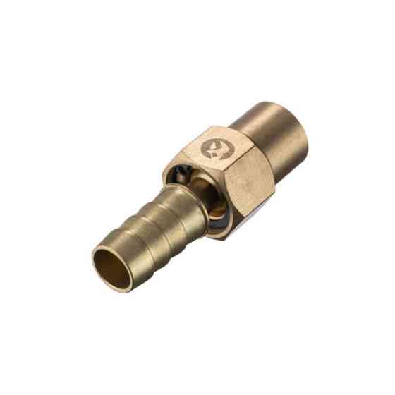 Шарнір поворотний, внутрішня різьба 1/4" на шланг 12 мм, латунь, STORM INTERTOOL PT-2203 Київ