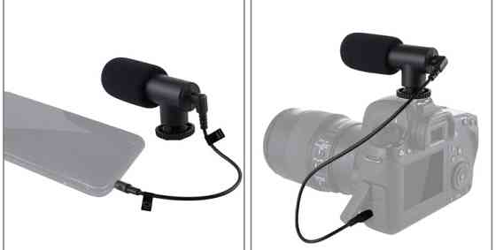 Микрофон мини для телефона камеры Puluz PU3017 Киев