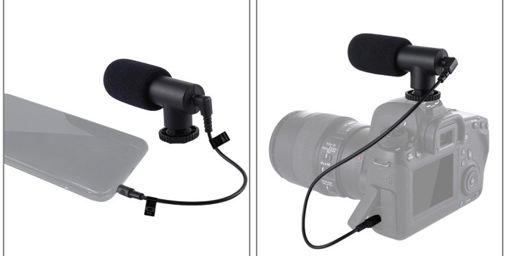 Микрофон мини для телефона камеры Puluz PU3017 Киев - изображение 4