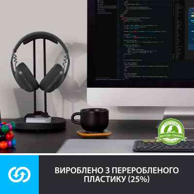 Навушники Logitech Zone Vibe 100 Wireless Graphite (981-001213) Вінниця