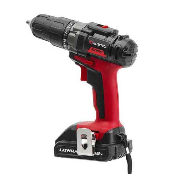 Дриль-Шуруповерт акумуляторний INTERTOOL WT-0328 Коломия