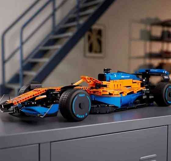Конструктор машика  Technic Гоночний автомобіль McLaren F-1 (1434 деталей)маштаб 1:8 Макларен  жовта Киев