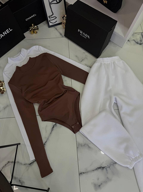 Жіночий базовий комплект з утепленням тринитка на флісі Моко, 46/48 Одеса - фото 3