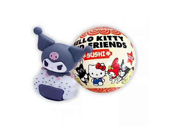 Фігурка Hello Kitty сюрприз в кулі Суші-паті, асорті HK027 ТМ COOL THINGS Київ