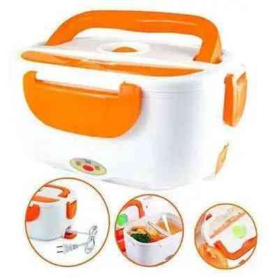 Ланч Бокс на Два Відсіка з Підігрівом Їжи від мережі 220 л Lunch box Коробка для Обеда Дніпро