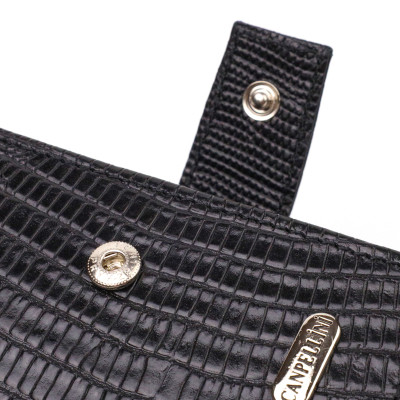 Кошелек Canpellini Из натуральной кожи Черный (21745) Винница - изображение 9