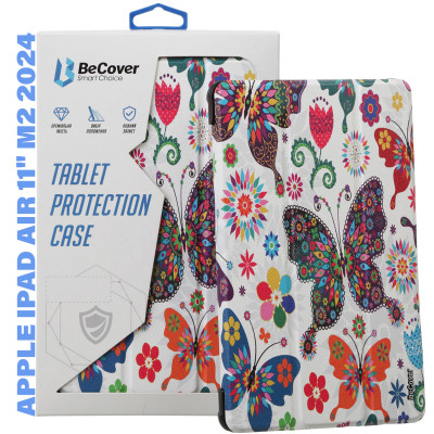Чехол для планшета BeCover Smart Case Apple iPad Air 11" M2 2024 Butterfly (711599) Винница - изображение 1