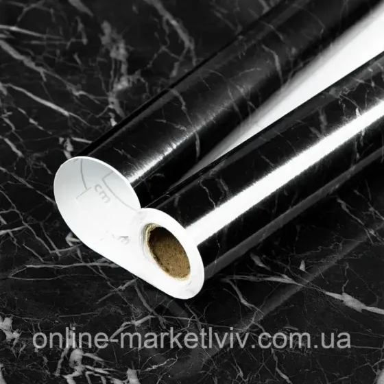 Самоклеящаяся пленка 4мх60см,Supre,o,Черный мрамор SBR Киев