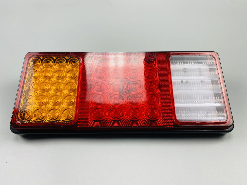 Універсальний задній ліхтар світлодіодний для вантажівки LED фара задня 55 LED chip комбінований Мукачево - фото 6