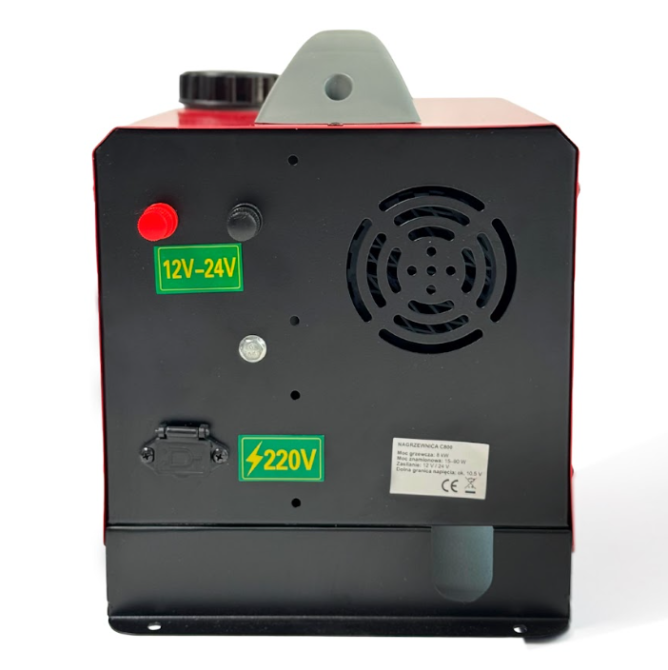 Автономний дизельний обігрівач (Webasto) Drivor 8 кВт (12В/24В/220В) з LCD-дисплеєм та пультом ДК Київ - фото 5