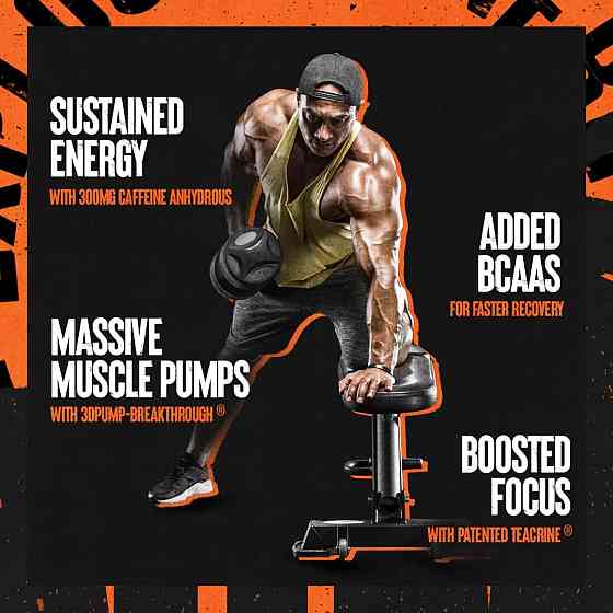 Передтренувальний комплекс Universal Nutrition Animal Primal Pre-Workout 507,5 г Fruit Punch Луцьк