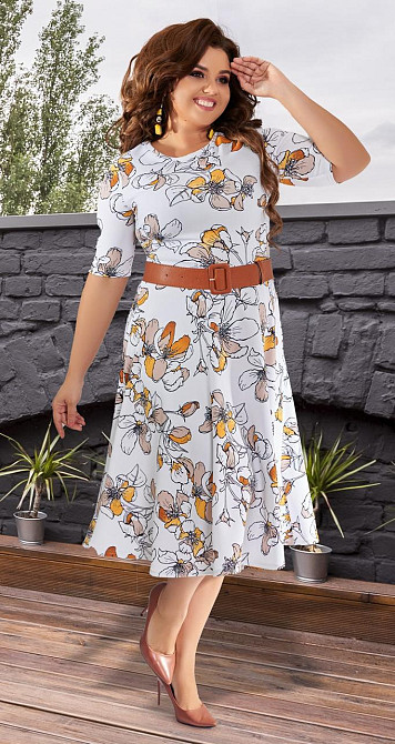 Красивое белое платье (42) Киев - изображение 2