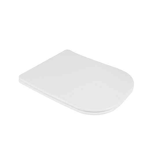 Сиденье для унитаза Qtap Nando с микролифтом Slim QT12991222AW Киев