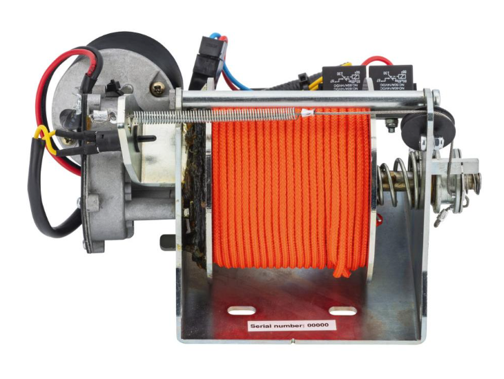 Якірна Лебідка Steel Hands Sh 35I Pro Для Внутрішнього Встановлення, Без Кришки Безшумне Скидання Київ - фото 3