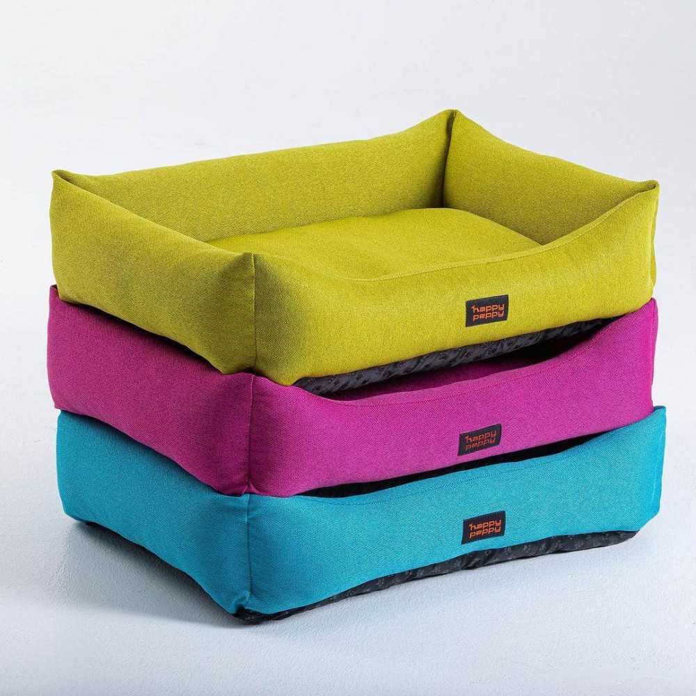 Лежак для собак и котов Happy Peppy (Хэппи Пеппи) Sofa Рогожка 80х120 см, Зелёный Запорожье - изображение 4